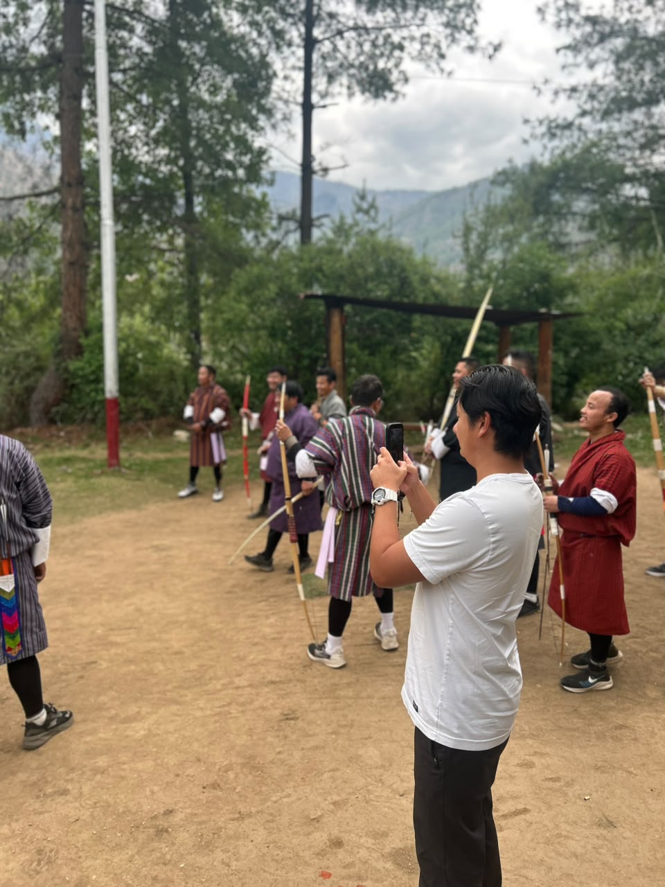 Traditional Bhutanese Archery
