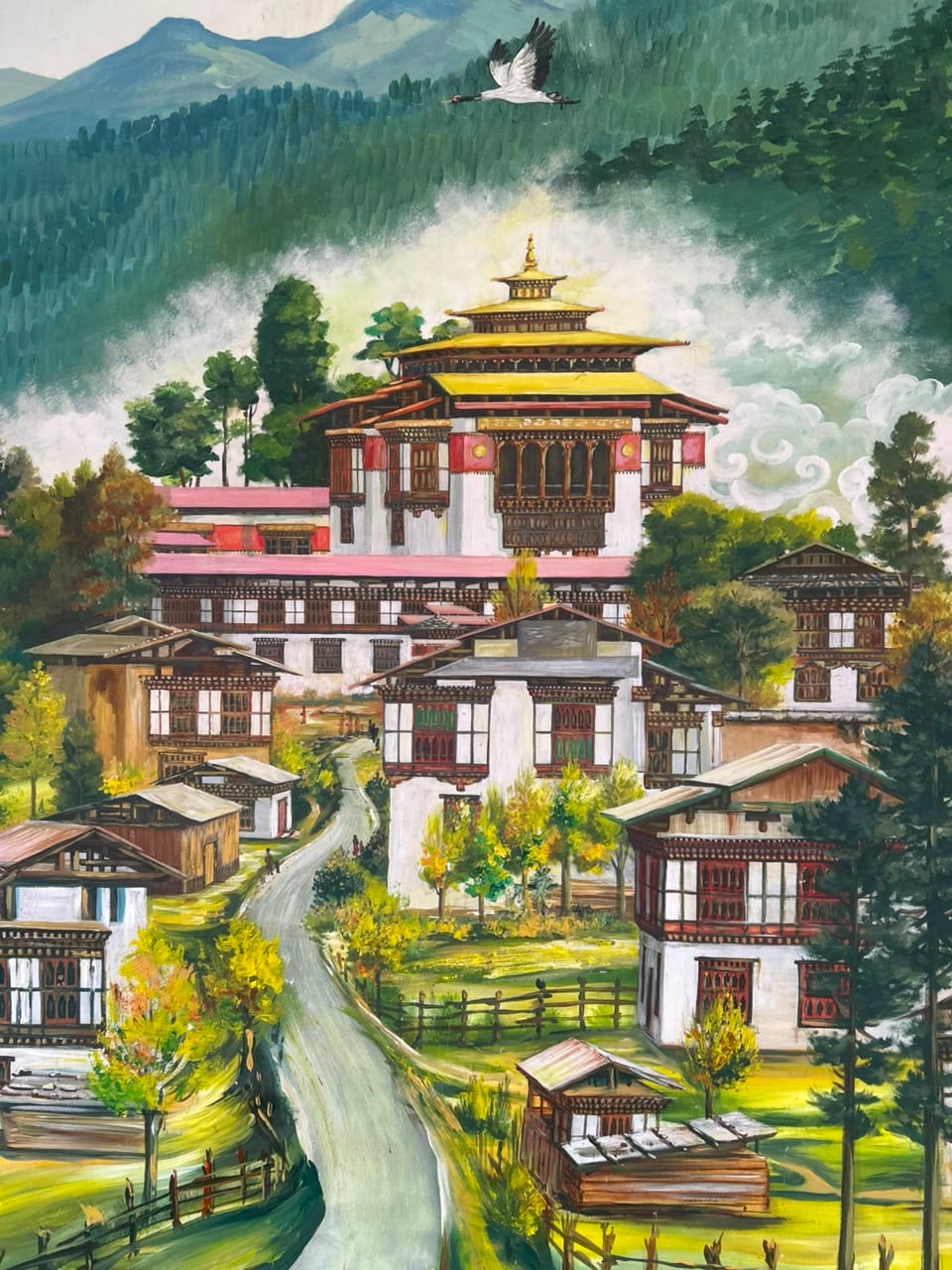 Traditional Bhutanese Painting